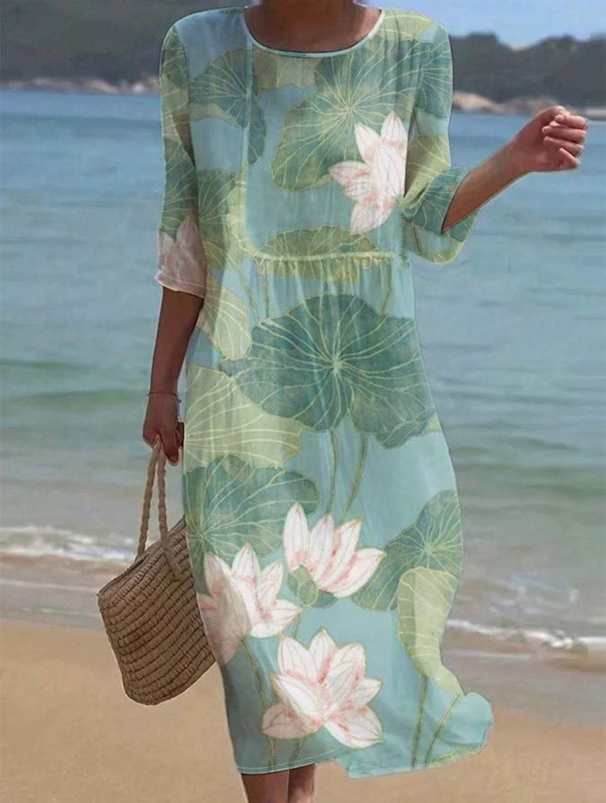 Abito Estivo Floreale – Eleganza Naturale