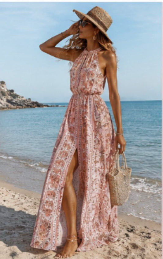 Sunset Rose Dress